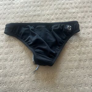 Jolyn Size L Black Swim Bottoms